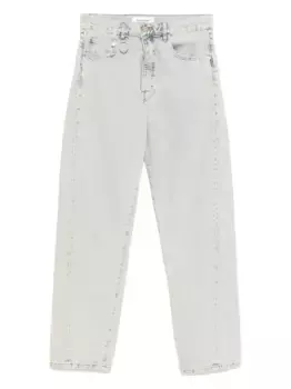 Прямые джинсы с кольцевой отделкой tudes Studio, синий