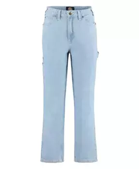 Прямые джинсы с контрастной строчкой. Dickies, синий