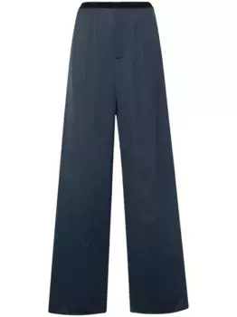 Прямые джинсы с логотипом BALENCIAGA, синий