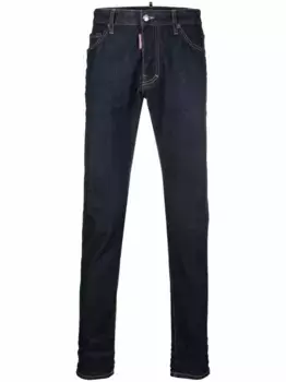 Прямые джинсы с логотипом DSQUARED2, синий