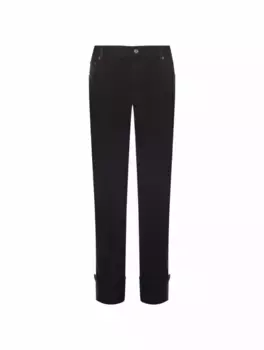 Прямые джинсы с логотипом Gucci, серый