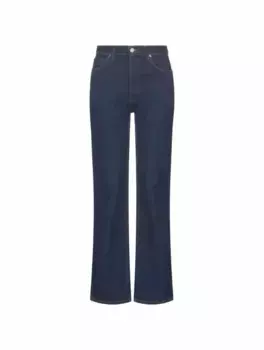 Прямые джинсы с логотипом RE/DONE, тёмно-синий