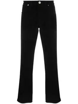 Прямые джинсы с нашивкой-логотипом Bally, черный