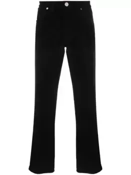 Прямые джинсы с нашивкой-логотипом Bally, черный