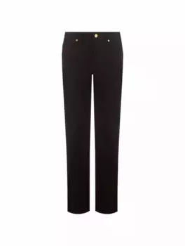 Прямые джинсы с пряжкой Horsebit Gucci, черный