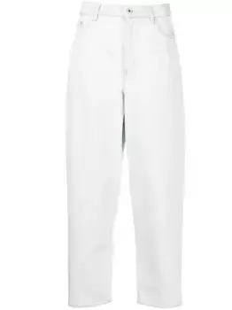 Прямые джинсы с вышитым логотипом KENZO, синий