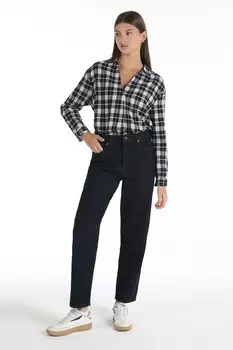 Прямые джинсы с высокой талией Colin'S, синий