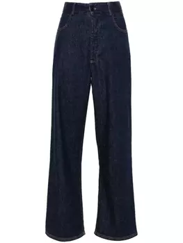Прямые джинсы с завышенной талией Baserange, синий