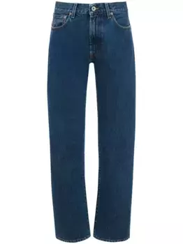 Прямые джинсы с завышенной талией JW ANDERSON, синий