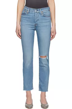 Прямые джинсы с завышенной талией Wedgie Levi'S, цвет night sight