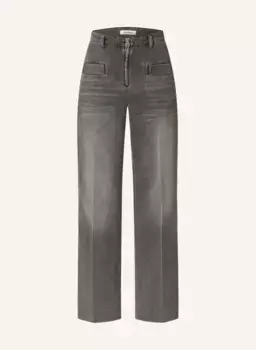 Прямые джинсы Sandro, серый