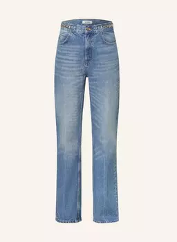 Прямые джинсы Sandro, синий