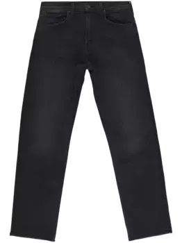 Прямые джинсы Smarty Pants с завышенной талией MOTHER, черный