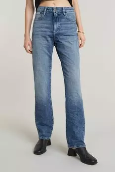 Прямые джинсы со средней посадкой G-Star Raw, синий