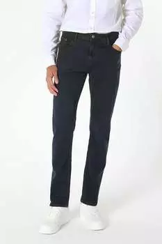 Прямые джинсы со средней посадкой на талии Colin'S, синий