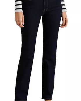 Прямые джинсы со средней посадкой Ralph Lauren в цвете Dark Rinse Ralph Lauren, цвет Blue