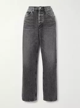 Прямые джинсы со средней посадкой в стиле 90-х годов Agolde, черный