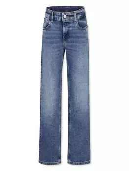 Прямые джинсы средней посадки Calvin Klein Kids, синий