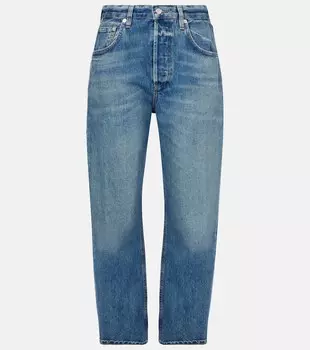 Прямые джинсы средней посадки Dahlia Citizens of Humanity, Pacifica