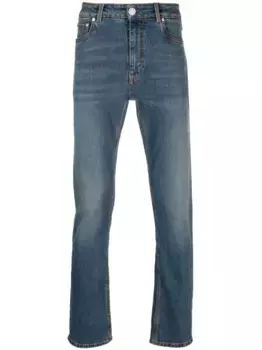 Прямые джинсы средней посадки ETRO, синий