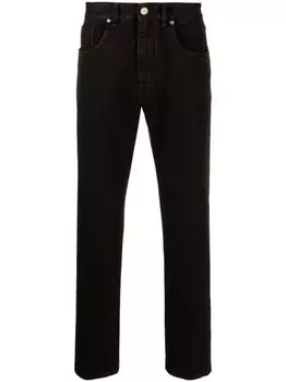 Прямые джинсы средней посадки FENDI, коричневый