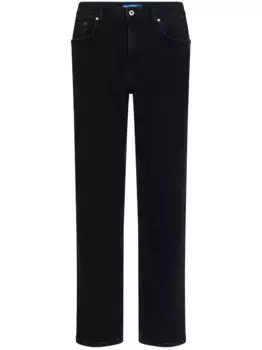 Прямые джинсы средней посадки Karl Lagerfeld Jeans, черный