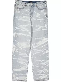 Прямые джинсы средней посадки PS Paul Smith, синий