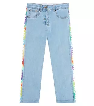 Прямые джинсы Stella Mccartney, синий