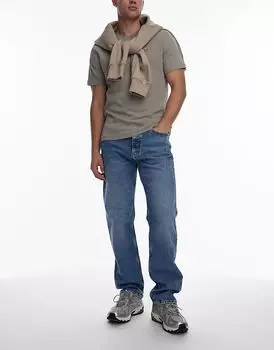 Прямые джинсы светлого оттенка Calvin Klein Jeans