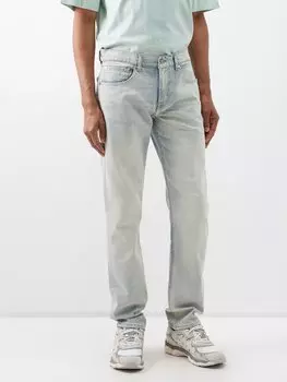 Прямые джинсы take the road 7 For All Mankind, синий