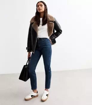 Прямые джинсы Tall Hannah New Look, синий