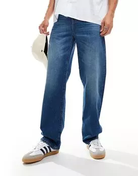 Прямые джинсы темно-синего цвета Lacoste