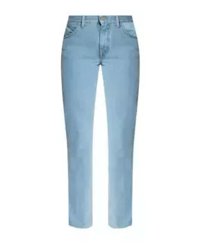 Прямые джинсы The Attico, синий