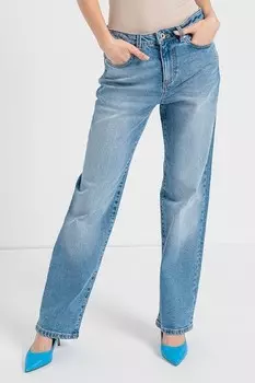 Прямые джинсы United Colors of Benetton, синий