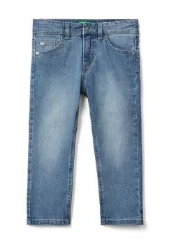 Прямые джинсы United Colors of Benetton, Светло-синий
