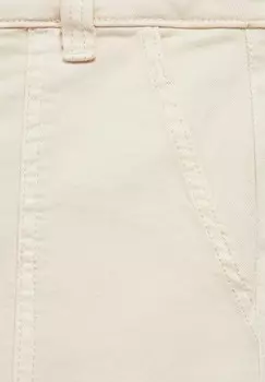 Прямые джинсы UTILITY Mango Kids, бежевый