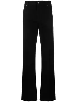 Прямые джинсы Valentino Garavani, черный