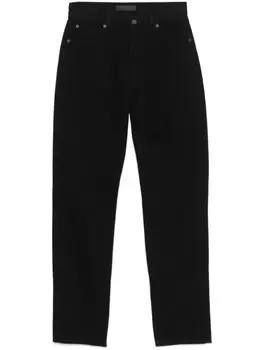 Прямые джинсы Valentino Garavani, черный