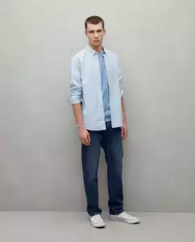 Прямые джинсы Vaquero для мужчин с эффектом стрейч Easy Wear, синий