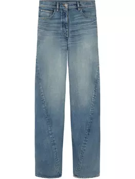 Прямые джинсы Versace, синий