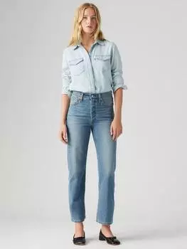 Прямые джинсы в обтяжку Levi's, цвет Cool Invite