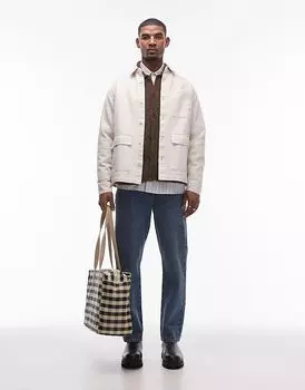 Прямые джинсы в средне-синем цвете Topman