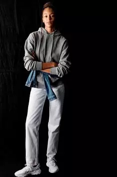 Прямые джинсы в стиле 90-х Own, белый