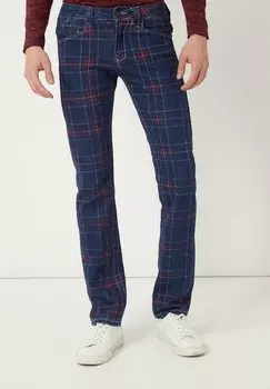 Прямые джинсы WAR WOLF, синий