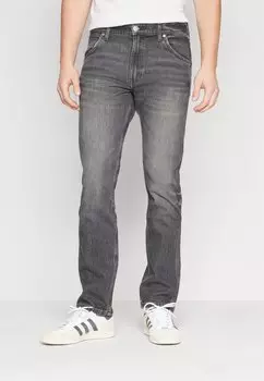 Прямые джинсы Wrangler, серый деним