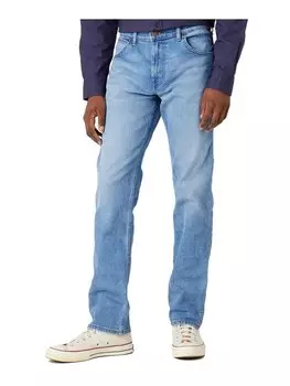 Прямые джинсы Wrangler, синий