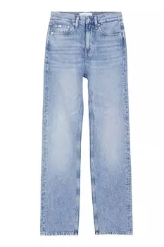 Прямые джинсы выше щиколотки Calvin Klein Jeans, синий