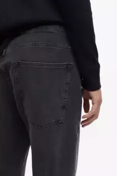 Прямые джинсы xfit стандартного размера H&M, серый