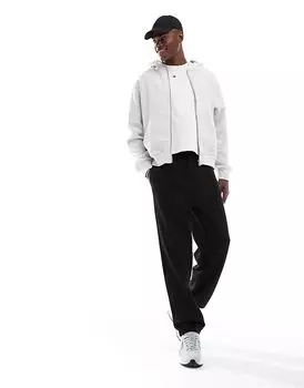 Прямые джоггеры черного цвета New Look