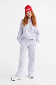 Прямые джоггеры H&M, фиолетовый